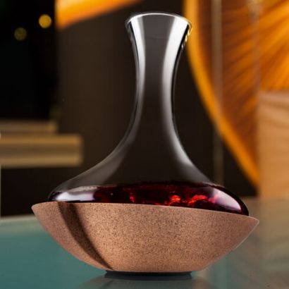 Декантер с пробковой подставкой Vacu Vin Swirling Carafe 750 мл - Фото 2