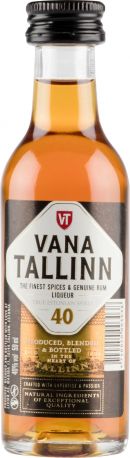 Ликер Vana Tallinn Original 0.05 л 40%