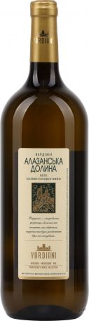 Вино Vardiani Алазанська долина белое полусладкое 1.5 л 9-13%