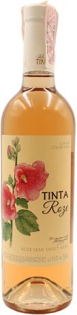 Вино Villa Tinta ROZE розовое полусладкое 0.75 л 11-12%