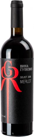 Вино Вина Гулиевых Select Мерло сухое красное 0.75 л 13%