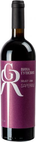 Вино Вина Гулиевых Select Саперави сухое красное 0.75 л 13%