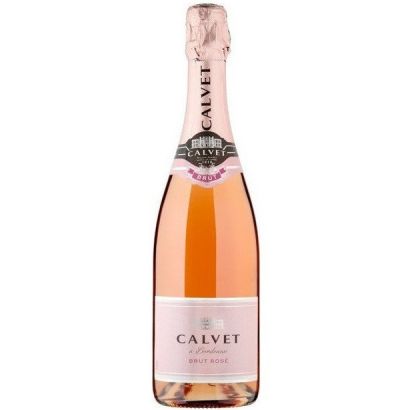 Вино игристое Calvet Cremant de Bordeaux Brut розовое брют 0.75 л 10.5%
