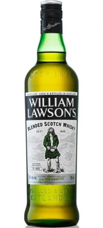 Виски WIlliam Lawson's от 3 лет выдержки 0.7 л 40%