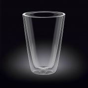 Стакан Wilmax Thermo с двойным дном 500 мл Стакан Wilmax Thermo с двойным дном 500 мл