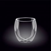 Стакан Wilmax Thermo с двойным дном 300 мл Стакан Wilmax Thermo с двойным дном 300 мл