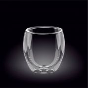 Стакан Wilmax Thermo с двойным дном 400 мл Стакан Wilmax Thermo с двойным дном 400 мл