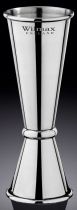 Джиггер Wilmax StainlessSteel Silver 30/60 мл Джиггер Wilmax StainlessSteel Silver 30/60 мл