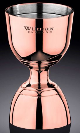 Джиггер Wilmax StainlessSteel Copper 35/55 мл