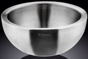 Емкость для смешивания Wilmax StainlessSteel с двойным дном 1.3 л Емкость для смешивания Wilmax StainlessSteel с двойным дном 1.3 л