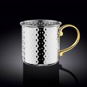 Кружка Wilmax StainlessSteel Silver 450 мл Кружка Wilmax StainlessSteel Silver 450 мл