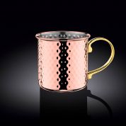 Кружка Wilmax StainlessSteel Copper 450 мл Кружка Wilmax StainlessSteel Copper 450 мл