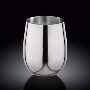Стакан Wilmax StainlessSteel Silver 550 мл Стакан Wilmax StainlessSteel Silver 550 мл