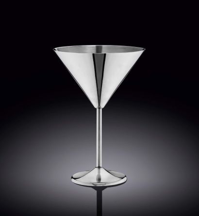 Бокал для мартини Wilmax StainlessSteel Silver 300 мл