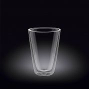 Стакан Wilmax Thermo Glassware с двойным дном 250 мл Стакан Wilmax Thermo Glassware с двойным дном 250 мл