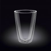 Стакан Wilmax Thermo Glassware с двойным дном 400 мл Стакан Wilmax Thermo Glassware с двойным дном 400 мл