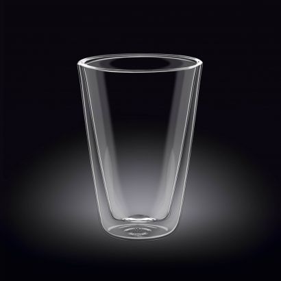 Стакан Wilmax Thermo Glassware с двойным дном 400 мл