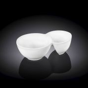 Менажница для закусок Wilmax Fine porcelain 15х9 см Менажница для закусок Wilmax Fine porcelain 15х9 см