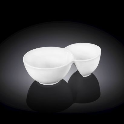 Менажница для закусок Wilmax Fine porcelain 15х9 см