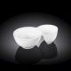 Менажница для закусок Wilmax Fine porcelain 15х9 см