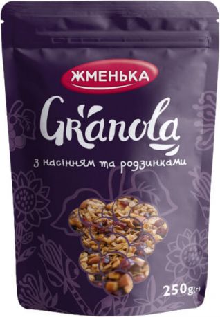 Гранола Жменька с Семечками и изюмом 250 г