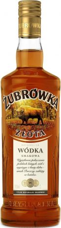 Водка Zubrowka Zlota 0.7 л 37.5%