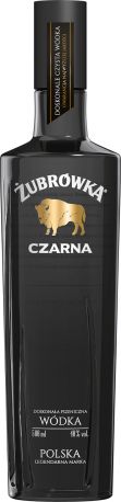 Водка Zubrowka Czarna 0.5 л 40%